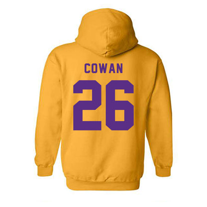 LSU - NCAA Baseball : Zac Cowan - Classic Shersey Hooded Sweatshirt-1