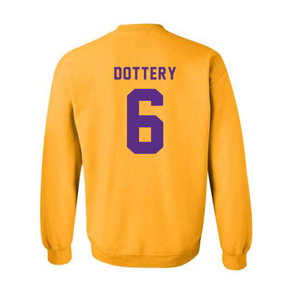 LSU - NCAA Football : Tj Dottery - Classic Shersey Crewneck Sweatshirt-1
