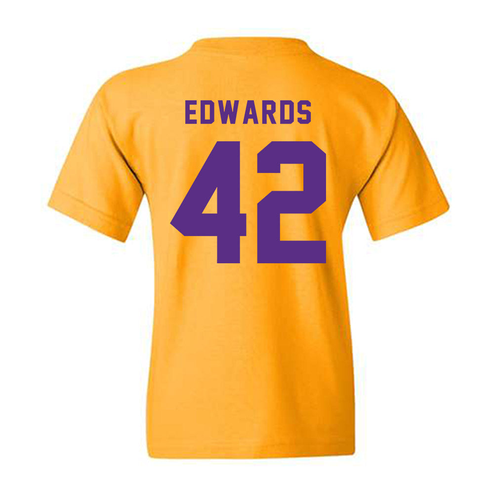 LSU - NCAA Softball : Tori Edwards - Classic Shersey Youth T-Shirt-1