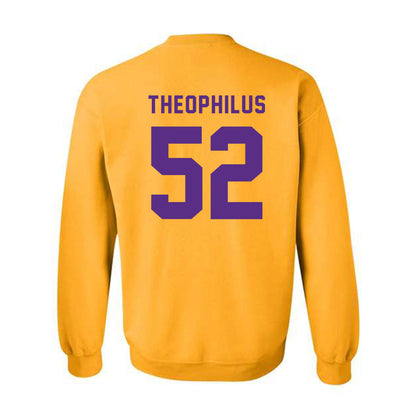 LSU - NCAA Baseball : Zion Theophilus - Classic Shersey Crewneck Sweatshirt-1