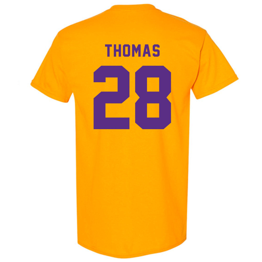 LSU - NCAA Football : Jhase Thomas - Classic Shersey T-Shirt-1