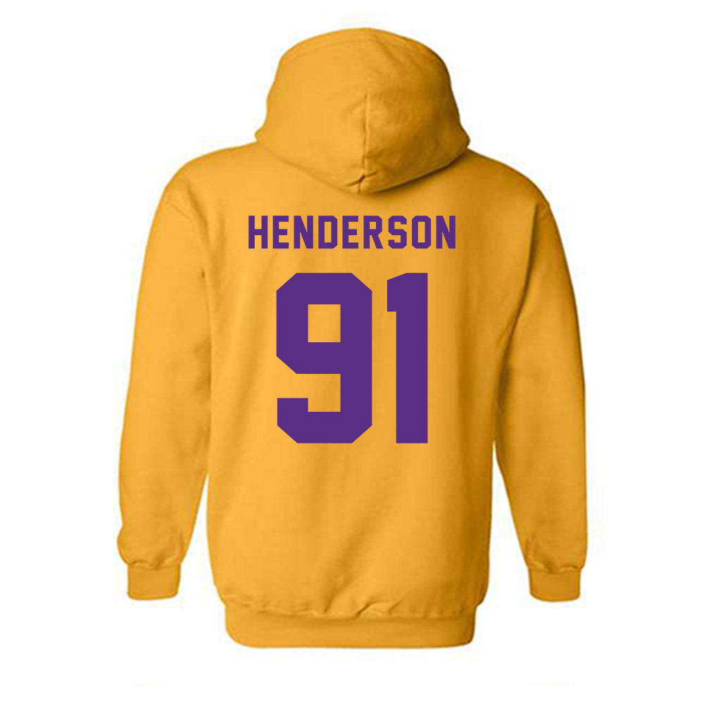LSU - NCAA Football : Trenton Henderson - Classic Shersey Hooded Sweatshirt-1