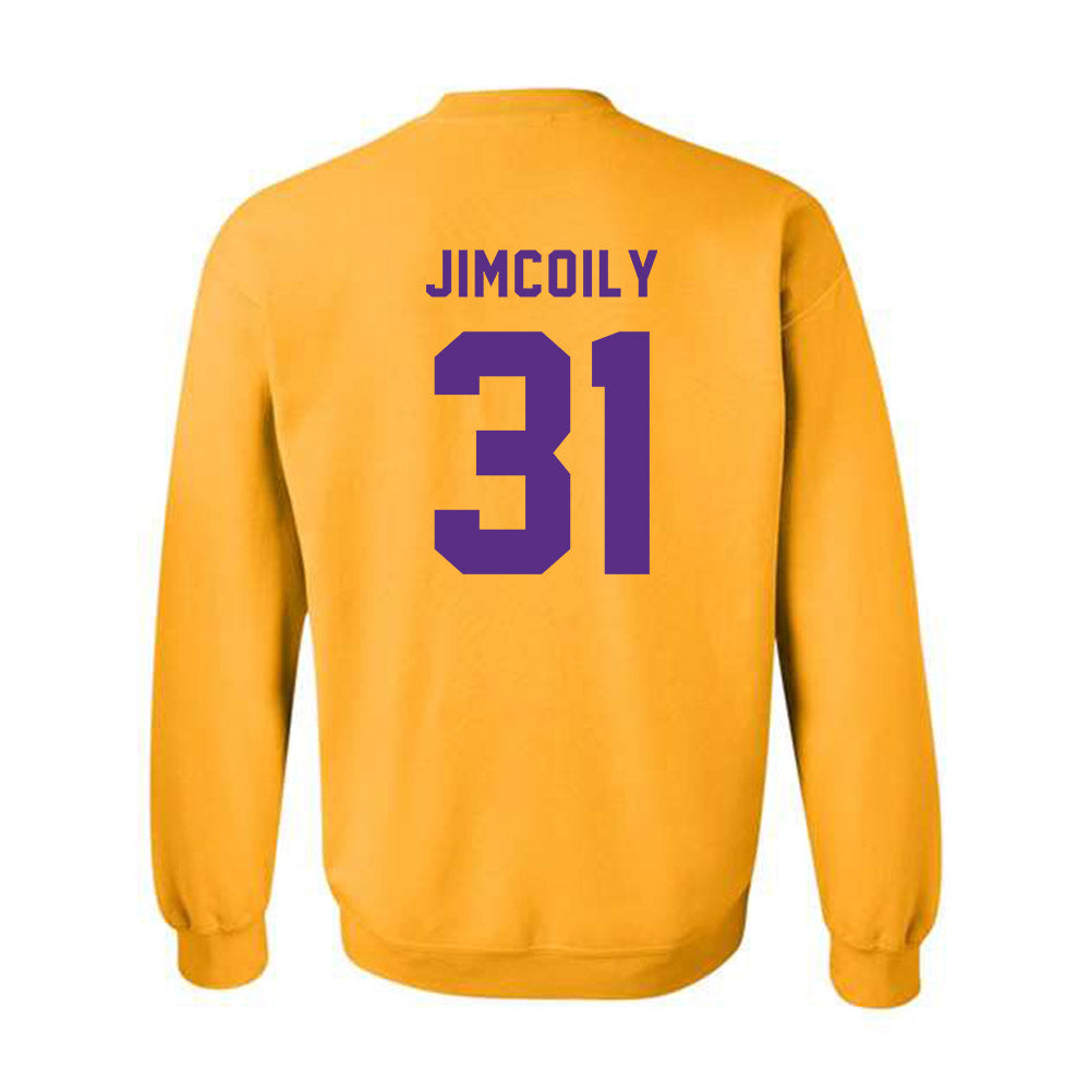 LSU - NCAA Football : CJ Jimcoily - Classic Shersey Crewneck Sweatshirt-1