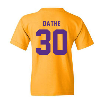 LSU - NCAA Baseball : Dax Dathe - Classic Shersey Youth T-Shirt-1