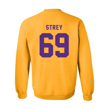 LSU - NCAA Football : Darrin Strey - Classic Shersey Crewneck Sweatshirt-1