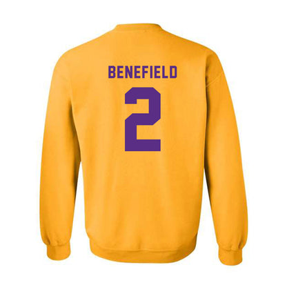 LSU - NCAA Football : Ty Benefield - Classic Shersey Crewneck Sweatshirt-1