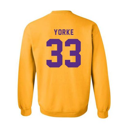 LSU - NCAA Baseball : Zach Yorke - Classic Shersey Crewneck Sweatshirt-1