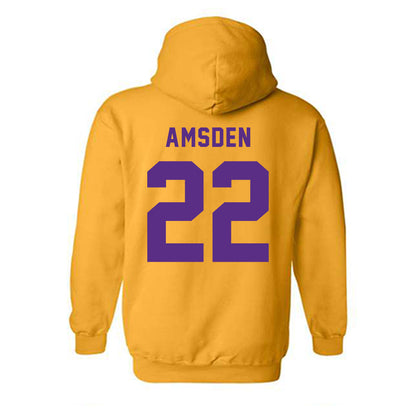 LSU - NCAA Women's Soccer : Ava Amsden - Classic Shersey Hooded Sweatshirt-1