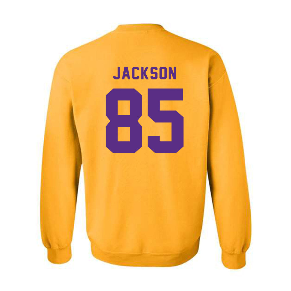 LSU - NCAA Football : Josh Jackson - Classic Shersey Crewneck Sweatshirt-1