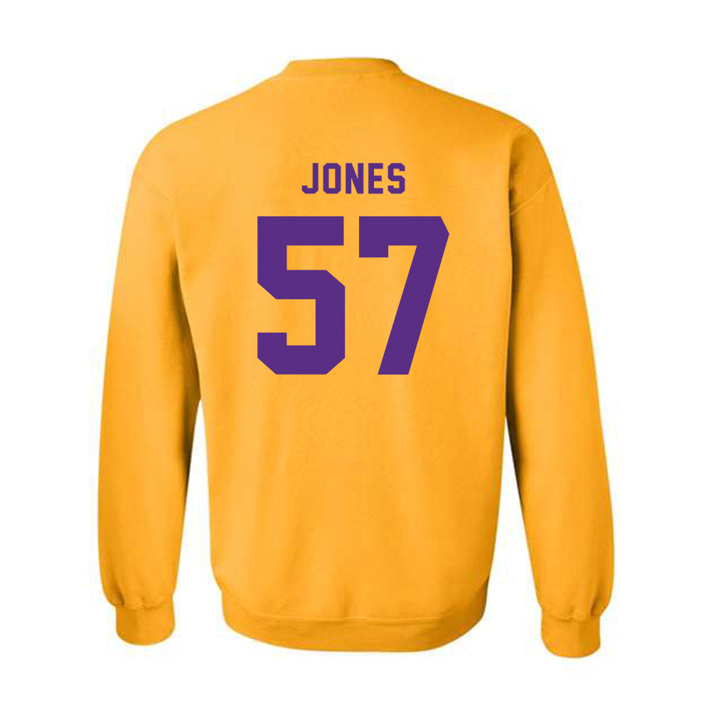 LSU - NCAA Football : Jakolby Jones - Classic Shersey Crewneck Sweatshirt-1