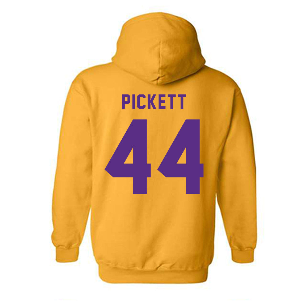 LSU - NCAA Softball : Ciella Pickett - Classic Shersey Hooded Sweatshirt-1