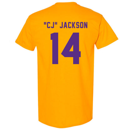 LSU - NCAA Football : Christopher "CJ" Jackson - Classic Shersey T-Shirt-1