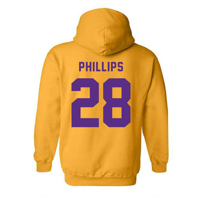 LSU - NCAA Softball : Jada Phillips - Classic Shersey Hooded Sweatshirt-1