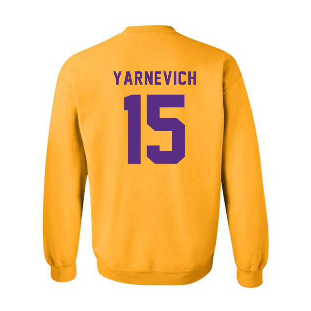 LSU - NCAA Women's Basketball : Meghan Yarnevich - Classic Shersey Crewneck Sweatshirt-1