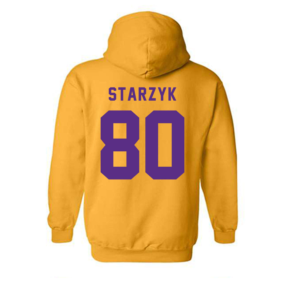 LSU - NCAA Football : Scott Starzyk - Classic Shersey Hooded Sweatshirt-1