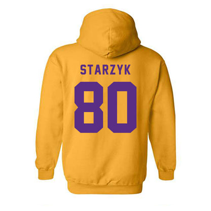 LSU - NCAA Football : Scott Starzyk - Classic Shersey Hooded Sweatshirt-1