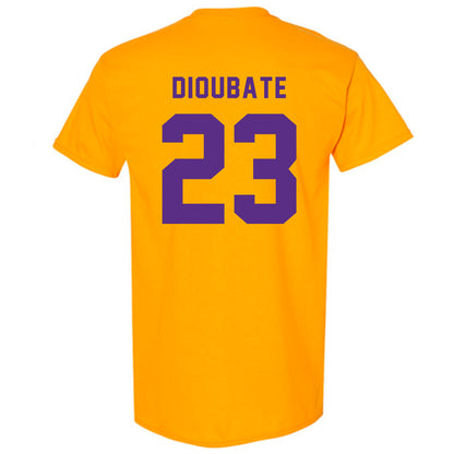 LSU - NCAA Men's Basketball : Mouhamed Dioubate - Classic Shersey T-Shirt-1
