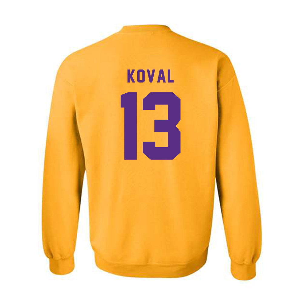 LSU - NCAA Women's Basketball : Kate Koval - Classic Shersey Crewneck Sweatshirt-1