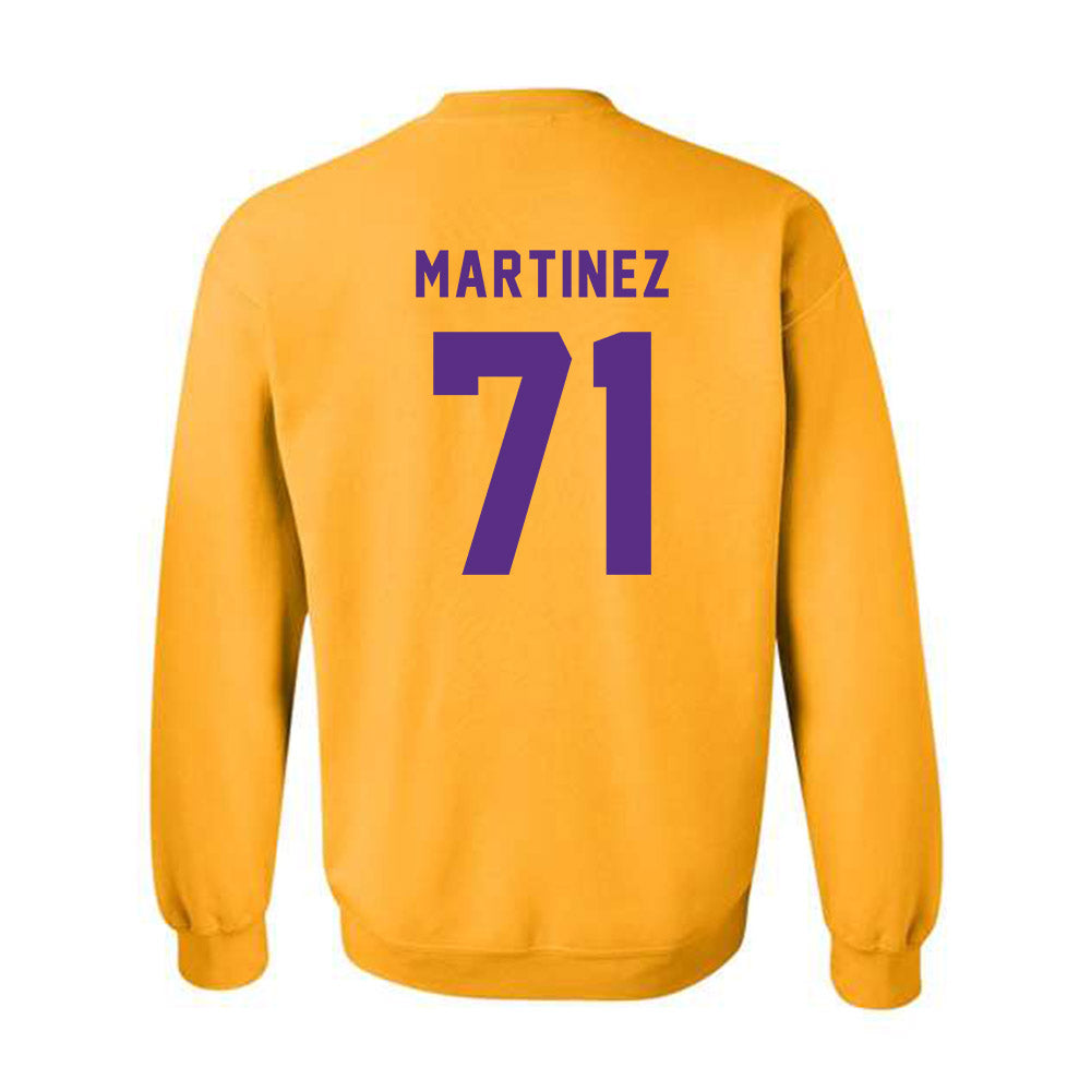 LSU - NCAA Football : Brysten Martinez - Classic Shersey Crewneck Sweatshirt-1
