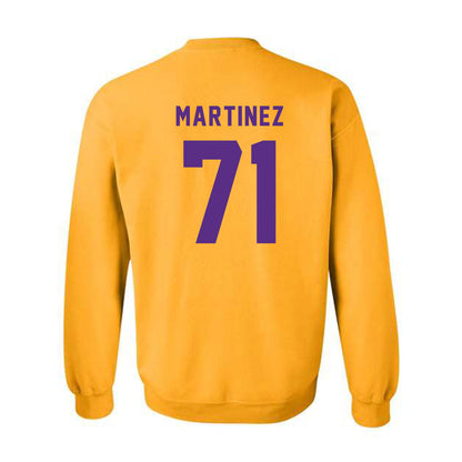 LSU - NCAA Football : Brysten Martinez - Classic Shersey Crewneck Sweatshirt-1