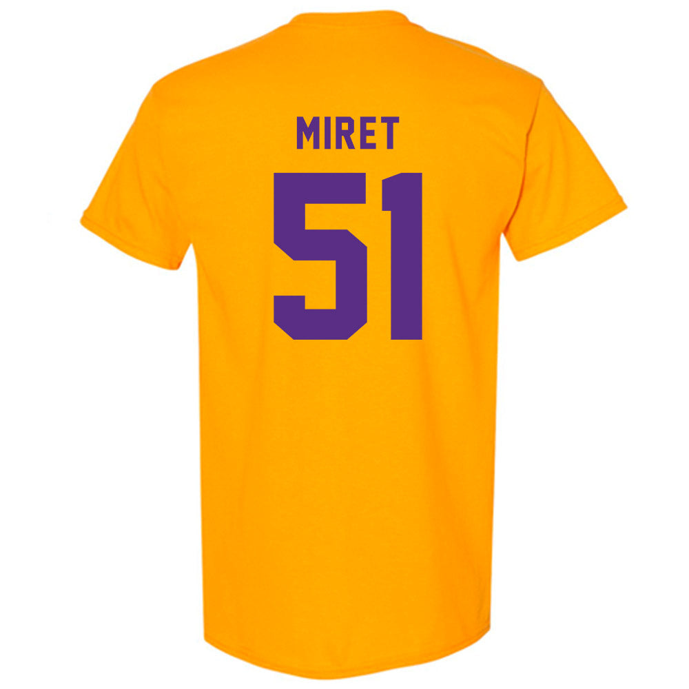LSU - NCAA Football : Ryan Miret - Classic Shersey T-Shirt-1