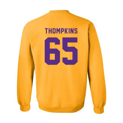 LSU - NCAA Football : Sean Thompkins - Classic Shersey Crewneck Sweatshirt-1