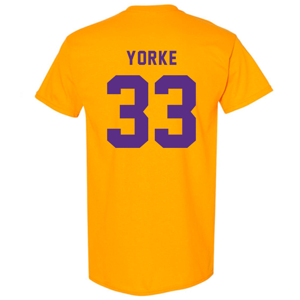 LSU - NCAA Baseball : Zach Yorke - Classic Shersey T-Shirt-1