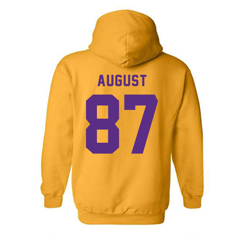LSU - NCAA Football : Joey August - Classic Shersey Hooded Sweatshirt-1