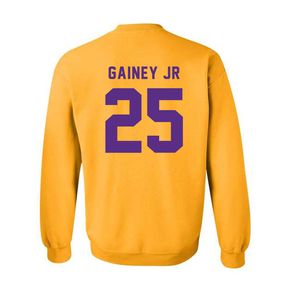 LSU - NCAA Football : Rod Gainey jr - Classic Shersey Crewneck Sweatshirt-0