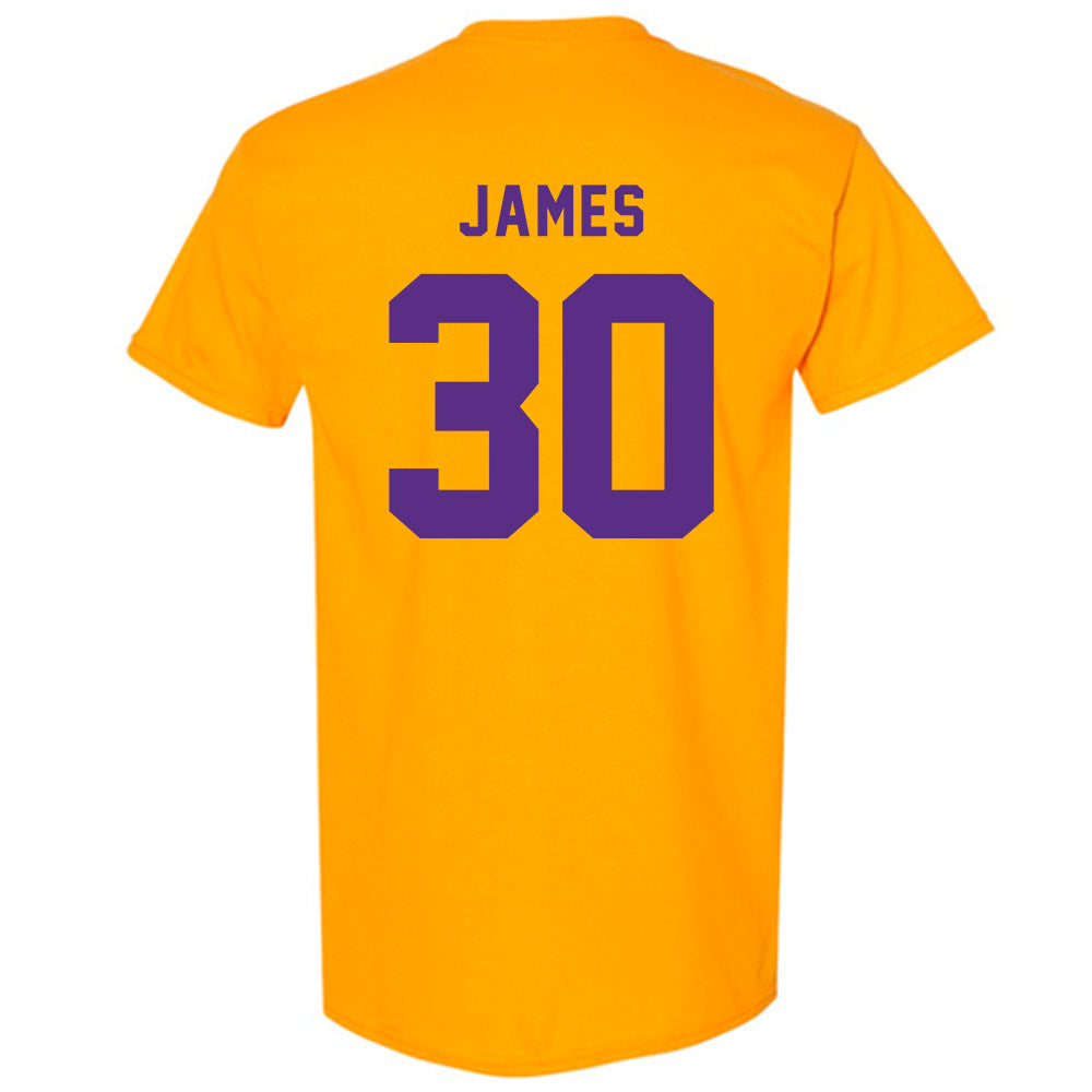 LSU - NCAA Football : Treylan James - Classic Shersey T-Shirt-1