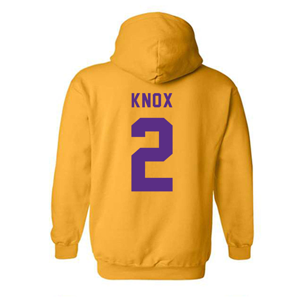 LSU - NCAA Women's Basketball : Grace Knox - Classic Shersey Hooded Sweatshirt-1