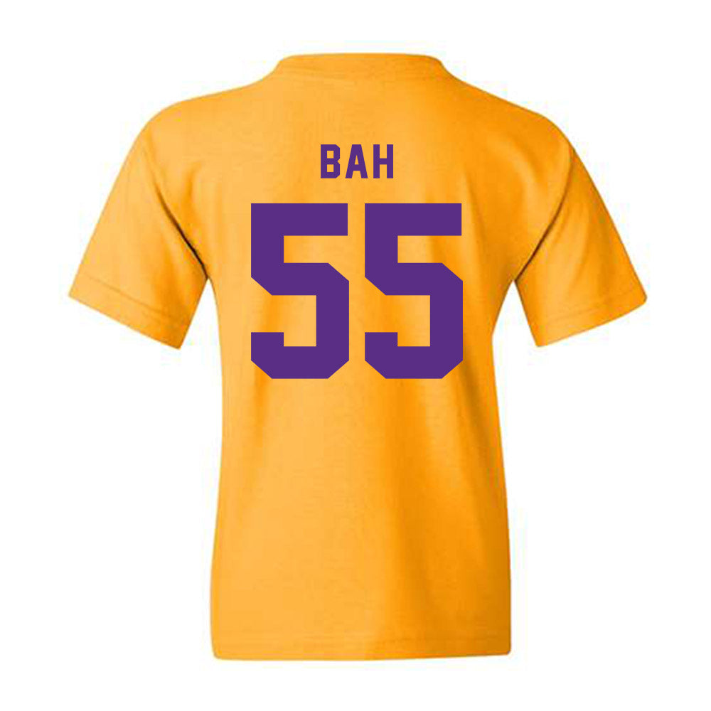 LSU - NCAA Football : Aliou Bah - Classic Shersey Youth T-Shirt-1