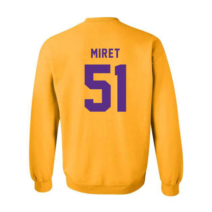 LSU - NCAA Football : Ryan Miret - Classic Shersey Crewneck Sweatshirt-1