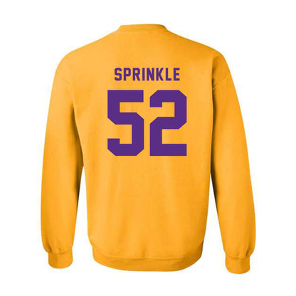 LSU - NCAA Football : Jaquan Sprinkle - Classic Shersey Crewneck Sweatshirt-1