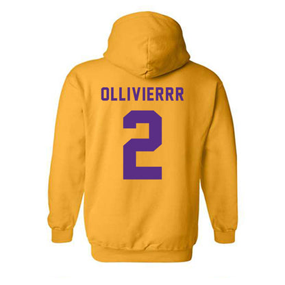 LSU - NCAA Women's Soccer : Jocelyn Ollivierrr - Classic Shersey Hooded Sweatshirt-1