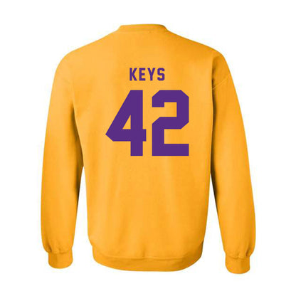LSU - NCAA Football : Davhon Keys - Classic Shersey Crewneck Sweatshirt-1