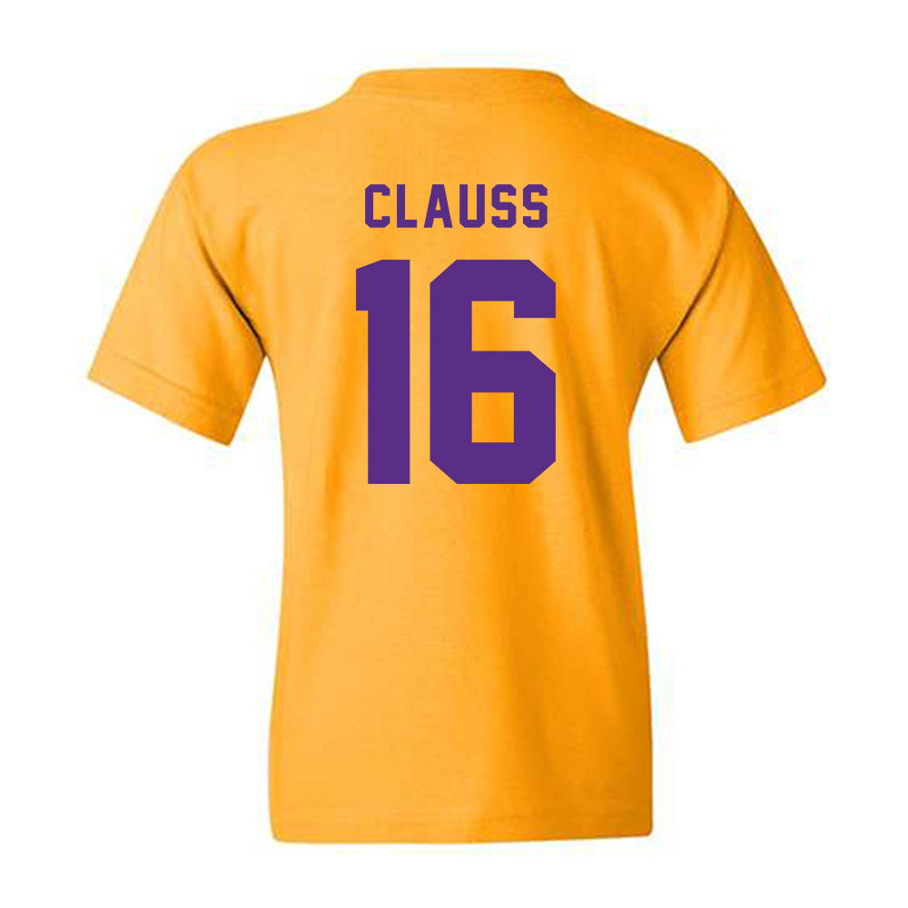 LSU - NCAA Baseball : Ethan Clauss - Classic Shersey Youth T-Shirt-1