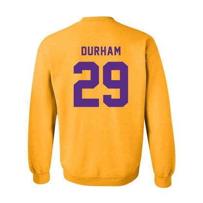 LSU - NCAA Football : Caden Durham - Classic Shersey Crewneck Sweatshirt-1