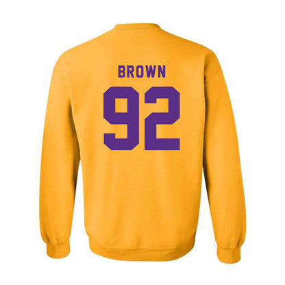 LSU - NCAA Football : Brandon Brown - Classic Shersey Crewneck Sweatshirt-1