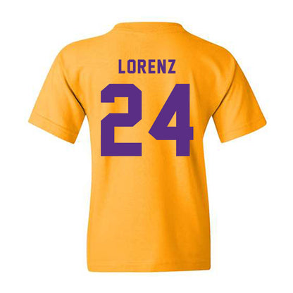 LSU - NCAA Softball : Charlize Lorenz - Classic Shersey Youth T-Shirt-1
