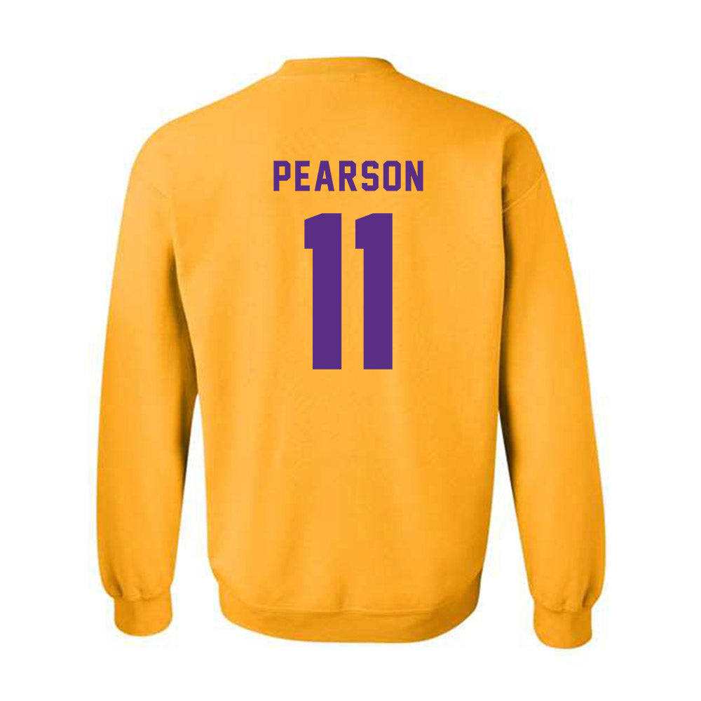 LSU - NCAA Baseball : Josh Pearson - Classic Shersey Crewneck Sweatshirt-1