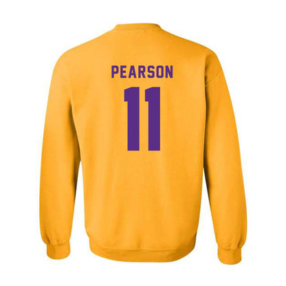 LSU - NCAA Baseball : Josh Pearson - Classic Shersey Crewneck Sweatshirt-1