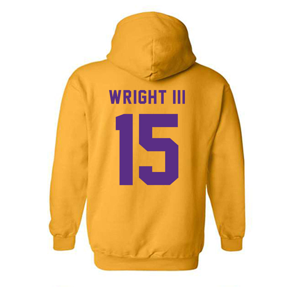 LSU - NCAA Football : Phillip Wright III - Classic Shersey Hooded Sweatshirt-1