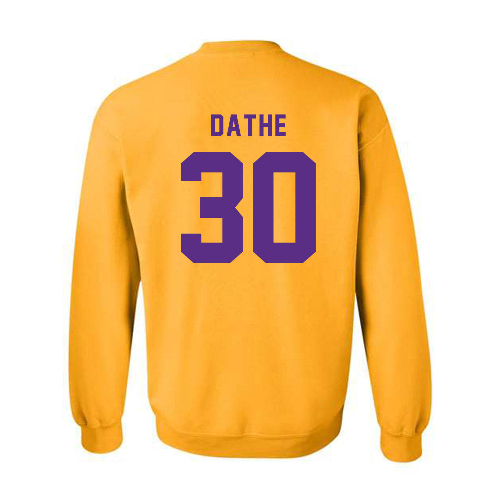 LSU - NCAA Baseball : Dax Dathe - Classic Shersey Crewneck Sweatshirt-1