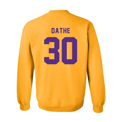 LSU - NCAA Baseball : Dax Dathe - Classic Shersey Crewneck Sweatshirt-1