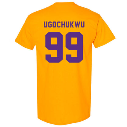 LSU - NCAA Men's Basketball : Divine-Collins Ugochukwu - Classic Shersey T-Shirt-1