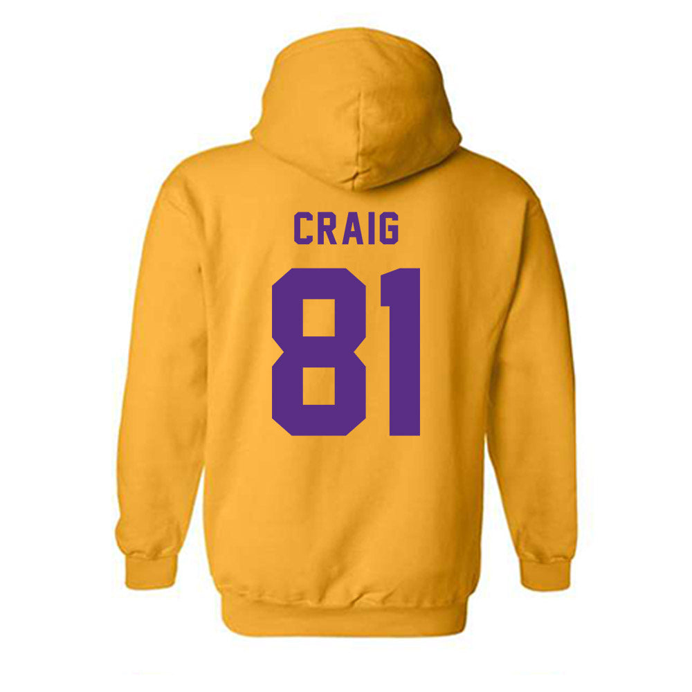 LSU - NCAA Football : Landon Craig - Classic Shersey Hooded Sweatshirt-1