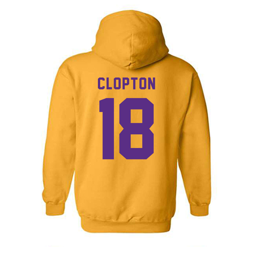 LSU - NCAA Softball : Tatum Clopton - Classic Shersey Hooded Sweatshirt-1