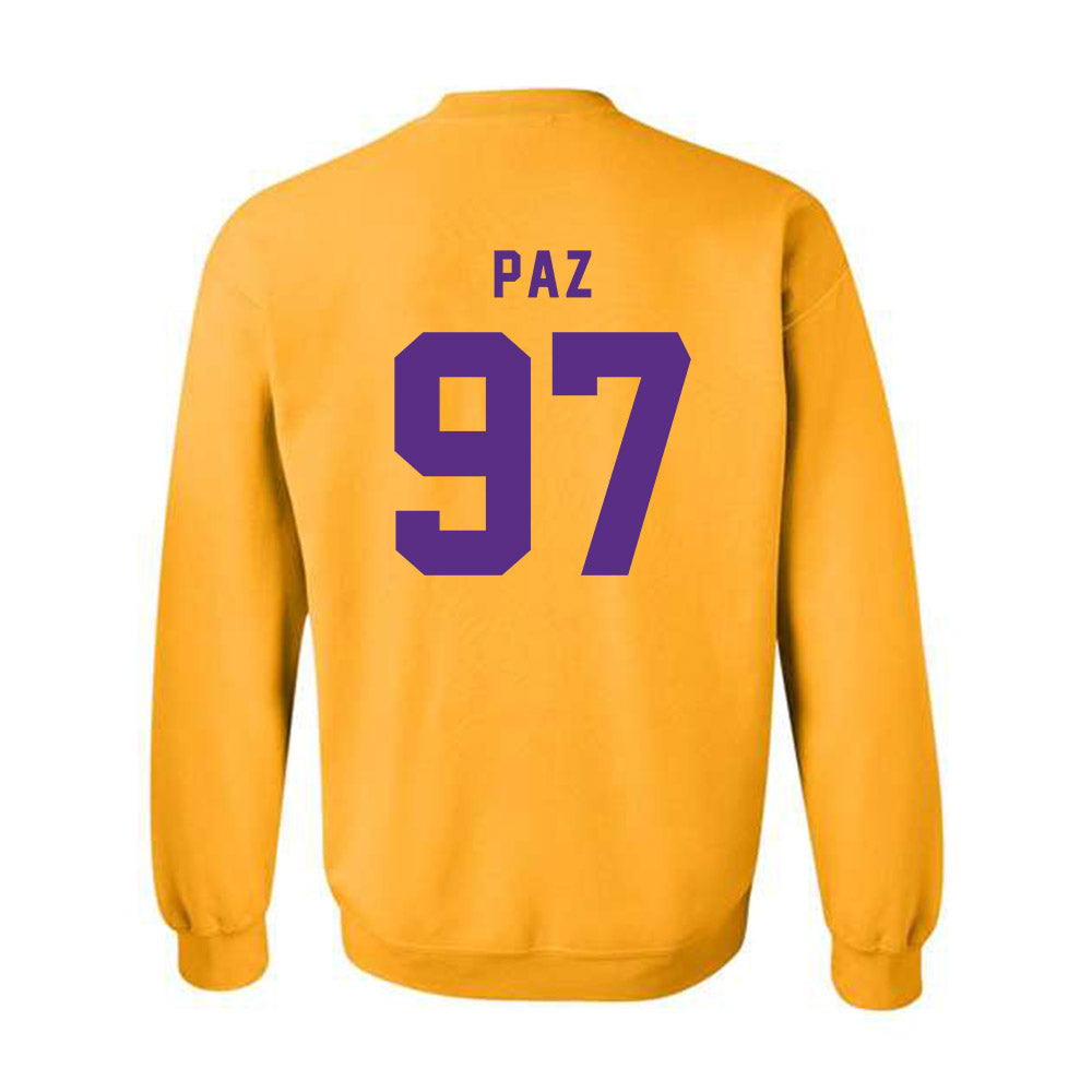 LSU - NCAA Baseball : Marcos Paz - Classic Shersey Crewneck Sweatshirt-1