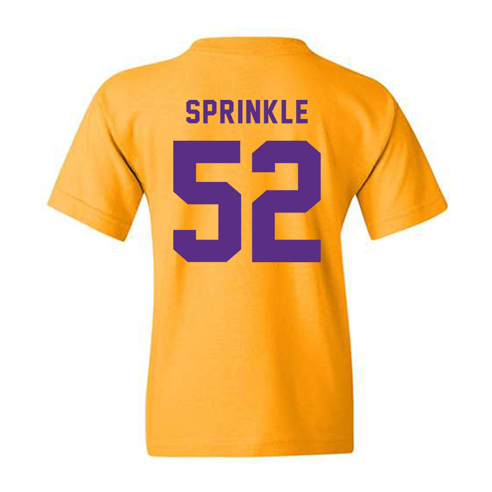 LSU - NCAA Football : Jaquan Sprinkle - Classic Shersey Youth T-Shirt-1